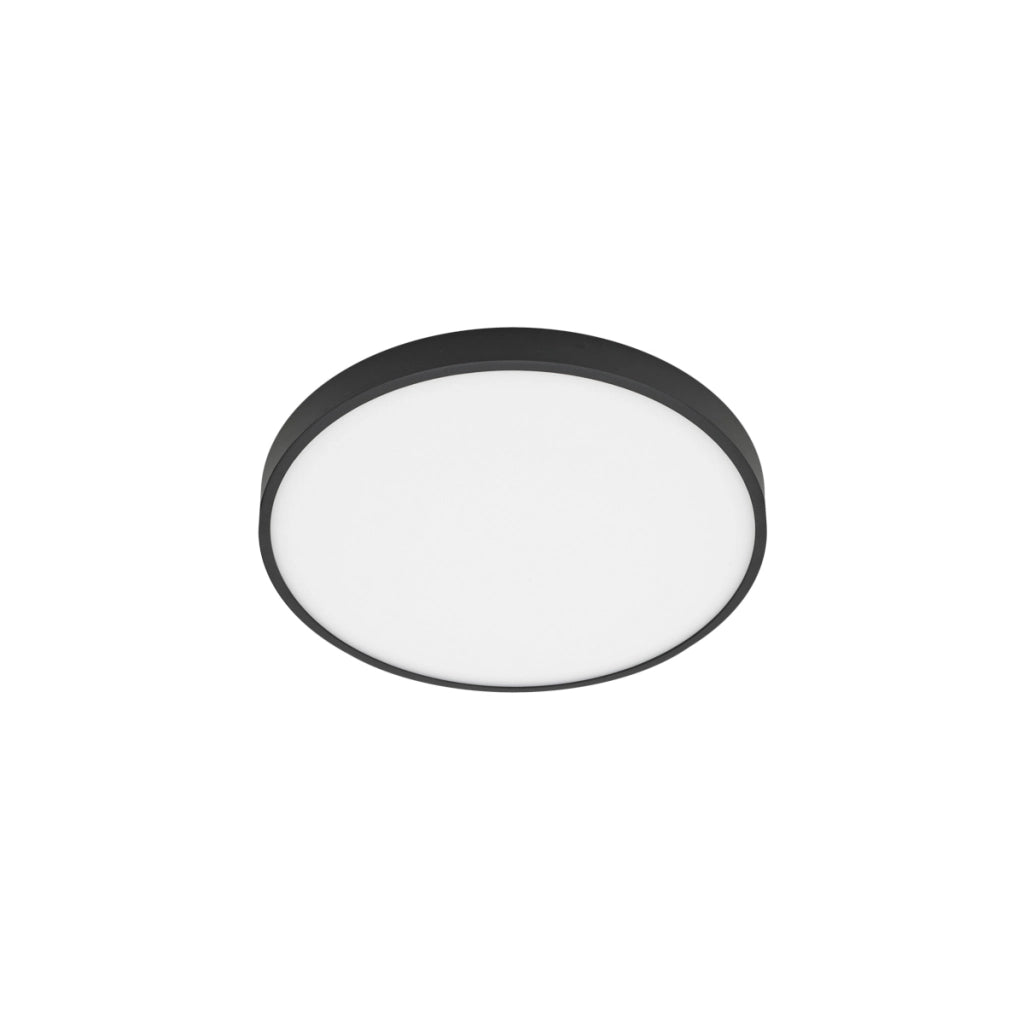 Plafoniera LED rotonda minimal b/n 30W 3000K Italux
