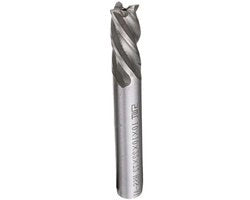 Bit di frese HSS-AL 4 Fluit per CNC - Boretti per diametri 3/4/5/6/8/10/12 mm - Lunghezza totale 52/55/57/63/72/83 mm