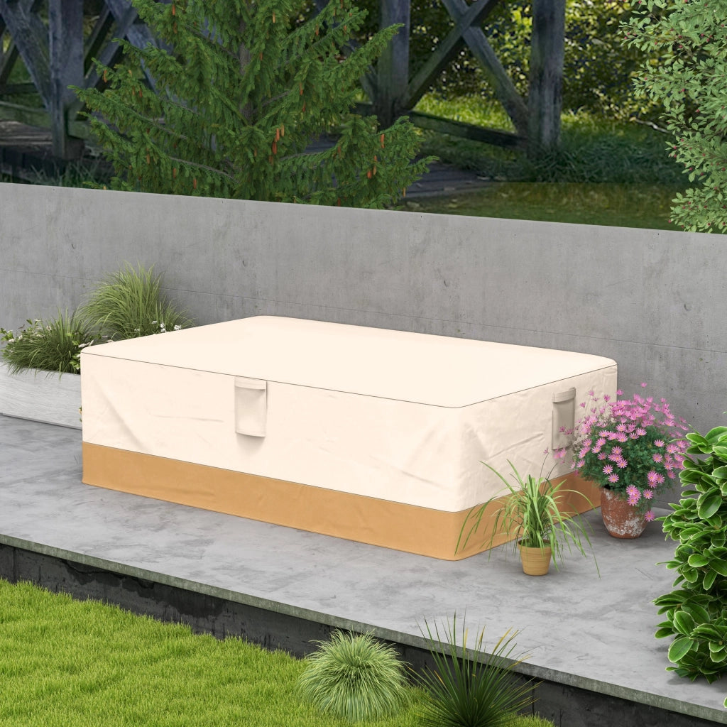 Copertura Protettiva per Mobili da Giardino ¨C Minimal ¨C Beige 275x208x78