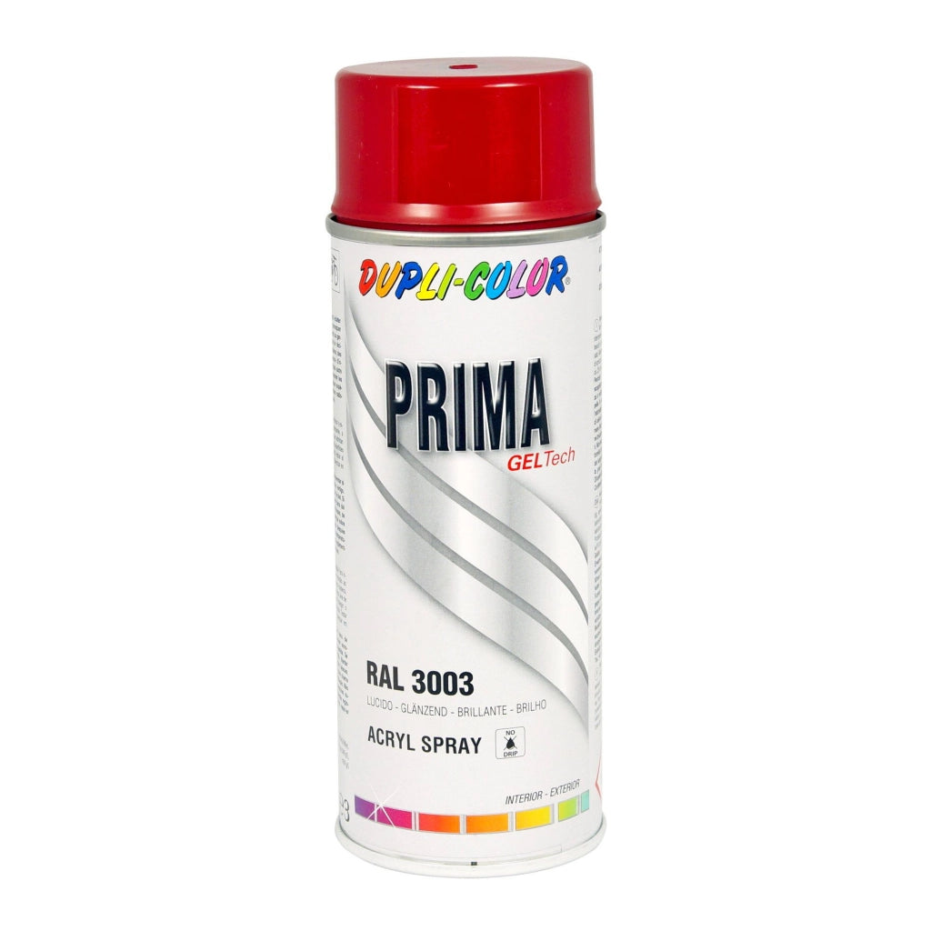 Vernice a base acrilica rosso rubino 400 ml RAL3003