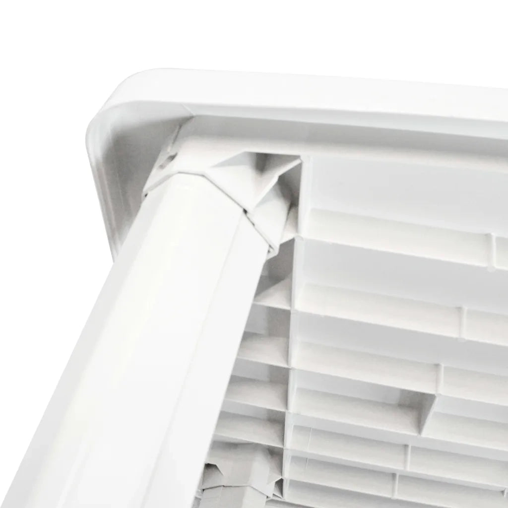 Tavolo da Giardino Bianco 101x68x72 cm in Plastica 43592