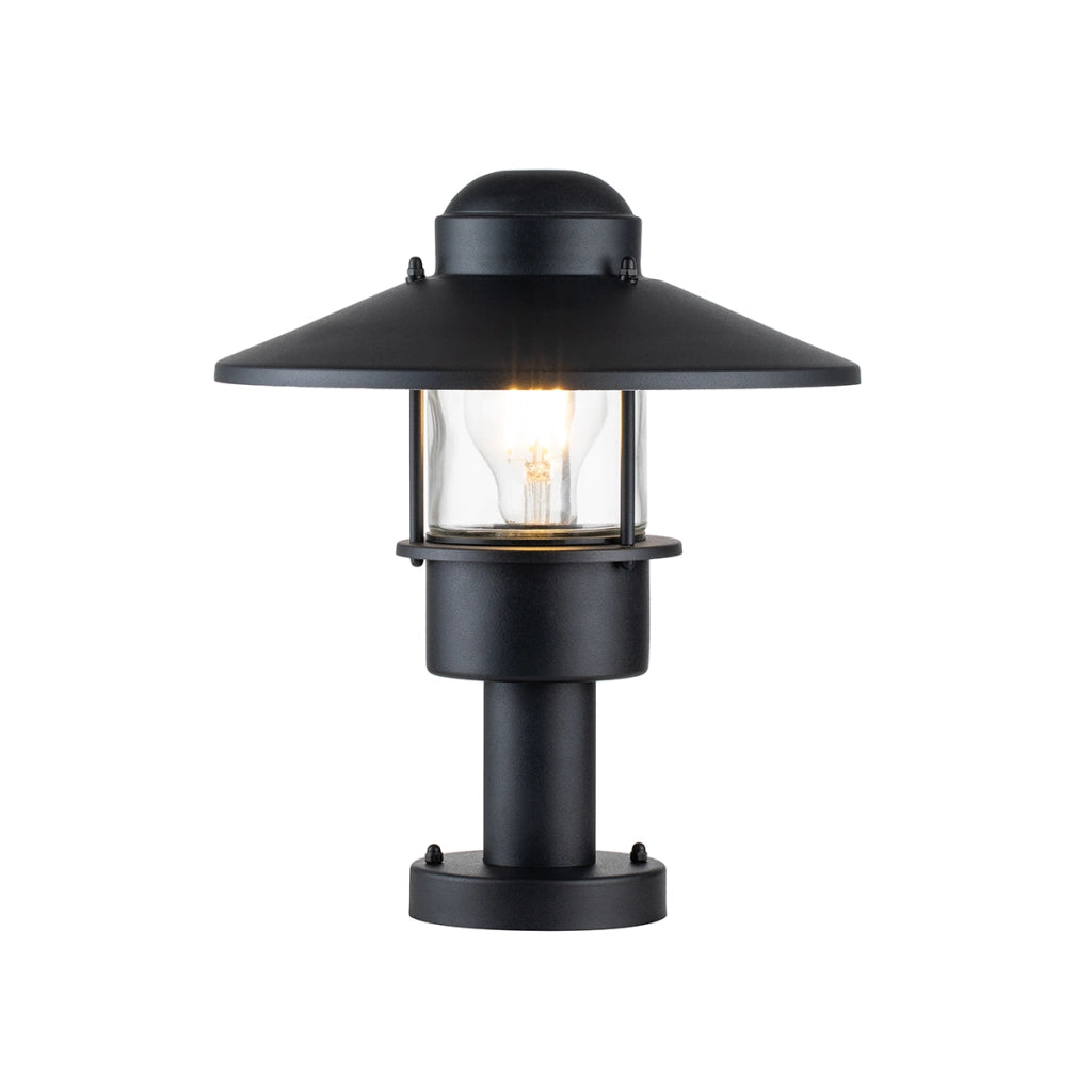 Lampione da esterno nero E27 60W Klampenborg Elstead