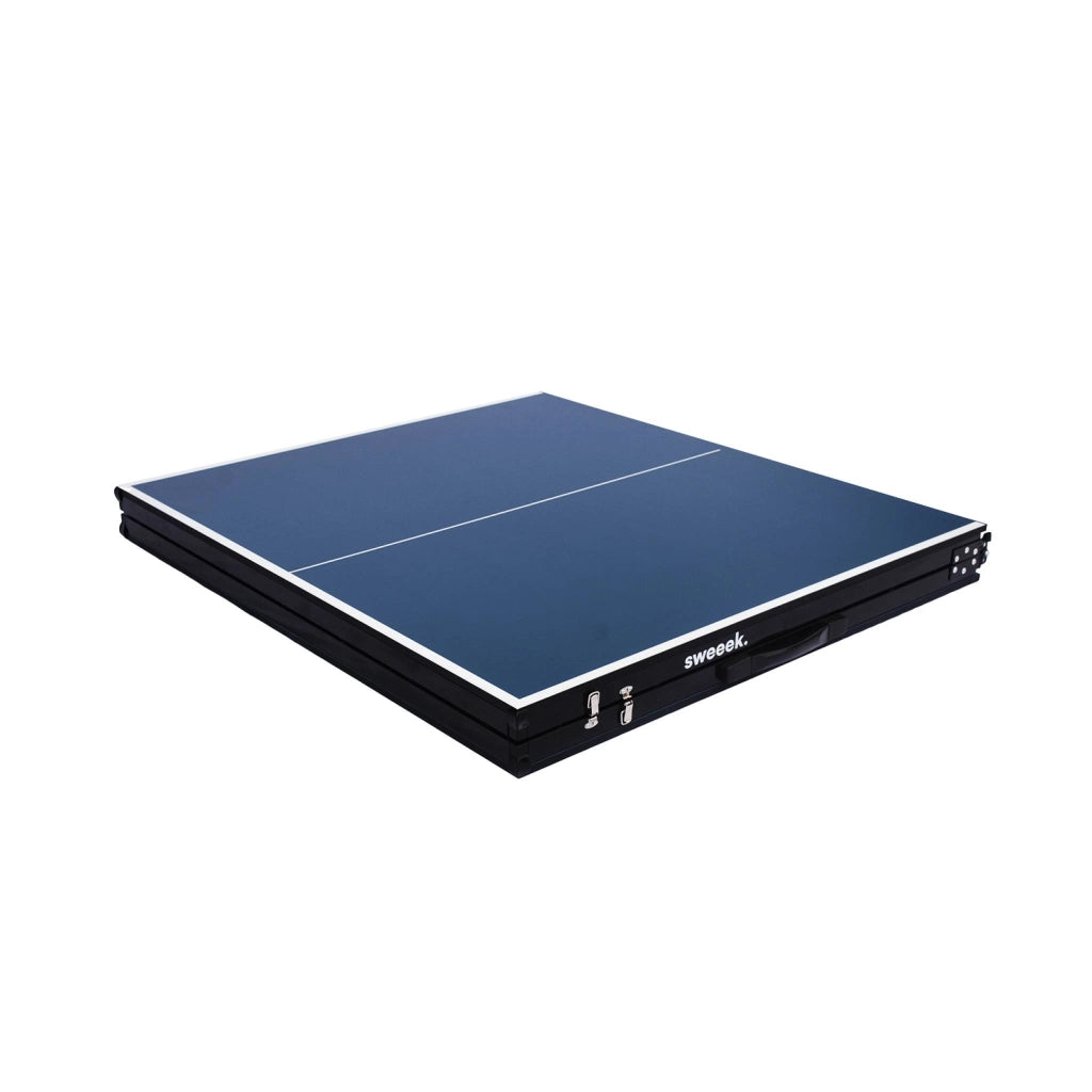 Tavolo da ping pong per esterni con 2 racchette e 3 palline, 180cm,