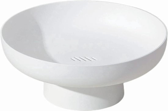 Organizzatore e decorazione per l'area di lavoro - bianco - plastica