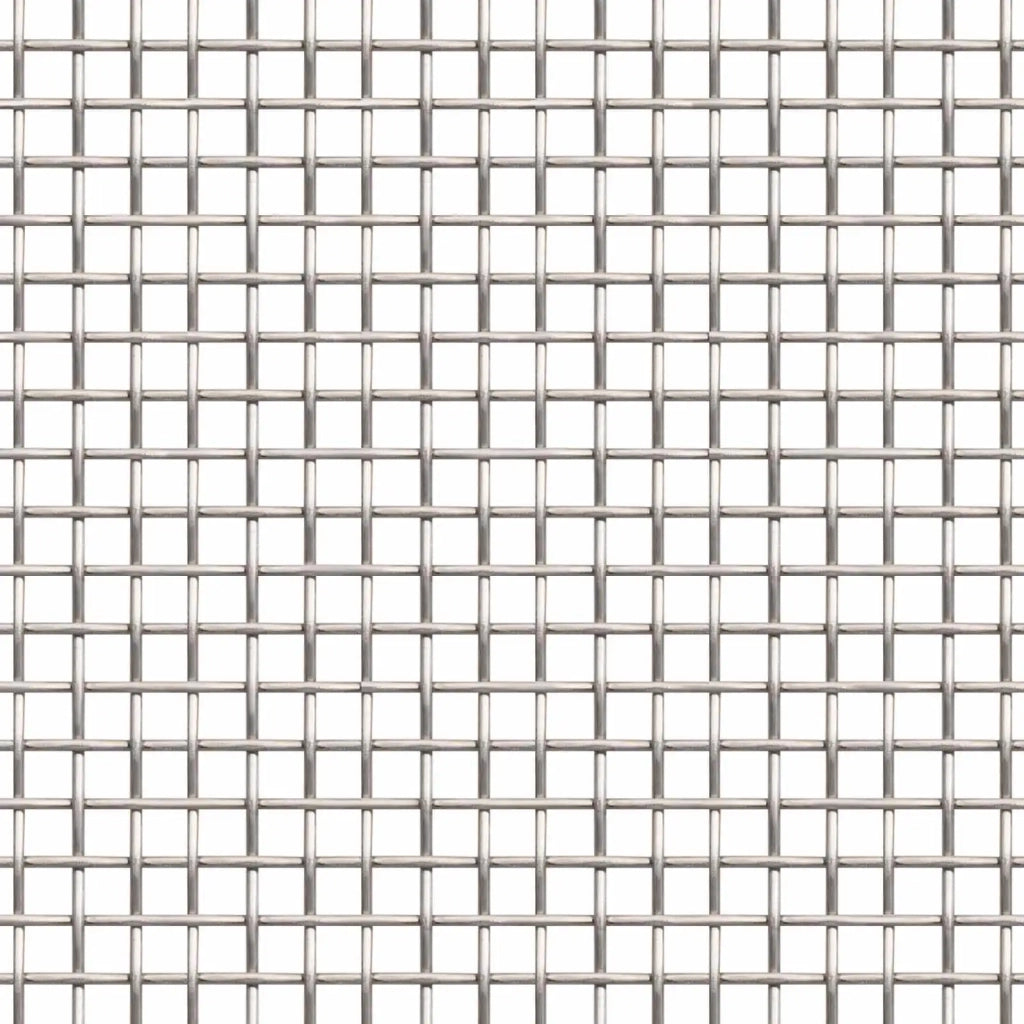Rete per schermatura 100 x 1000 cm 8 Mesh Argento 42039676