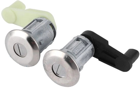 Set di cilindri di chiusura per portiere per auto con chiavi