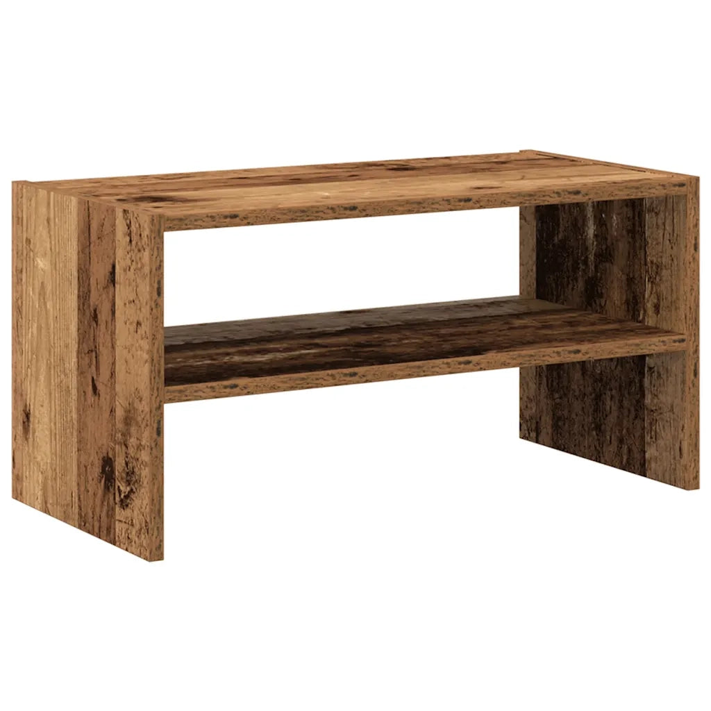 Scarpiera | Mobile per scarpe Impilabile Legno Antico 60x30x30,5 cm