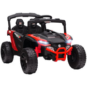 Auto elettrica per bambini UTV ¨C zephmum ¨C rosso, 12V, telecomando, 3-8 anni