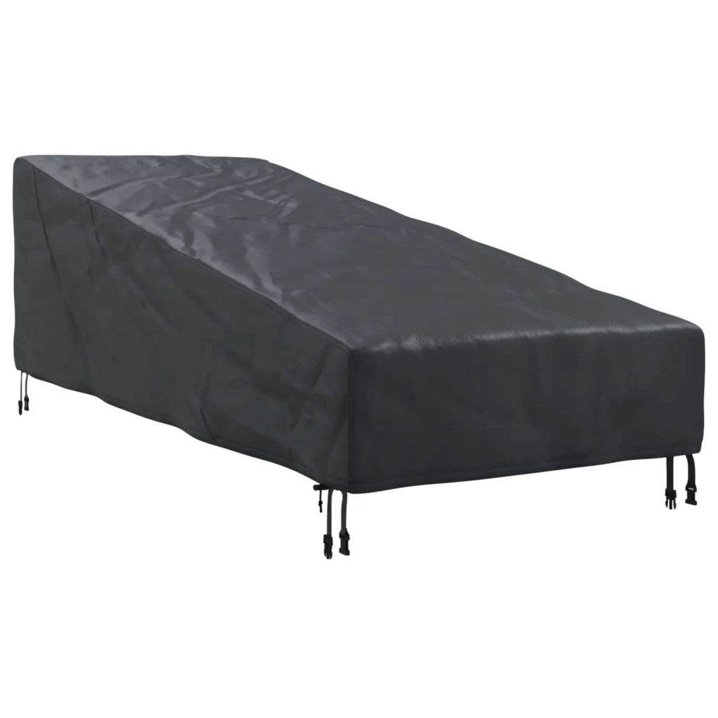 Copertura per mobili da esterno Nero 203 x 81 x 63 cm