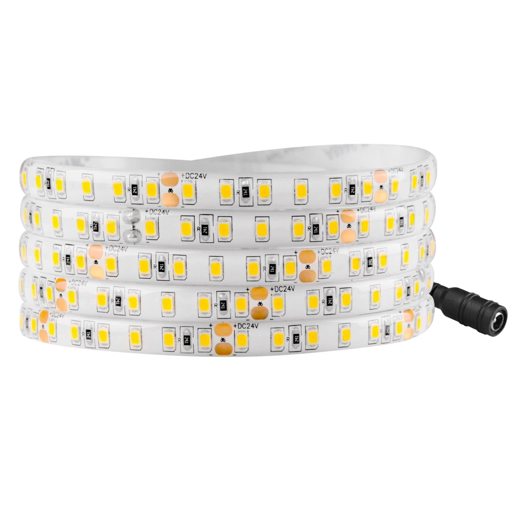 Kit striscia LED 24V 5m IP65 4000K con switch Polux