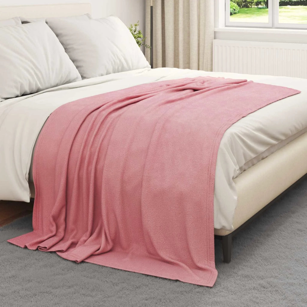 Coperta Rosa 200 x 150 cm Panno 42017042
