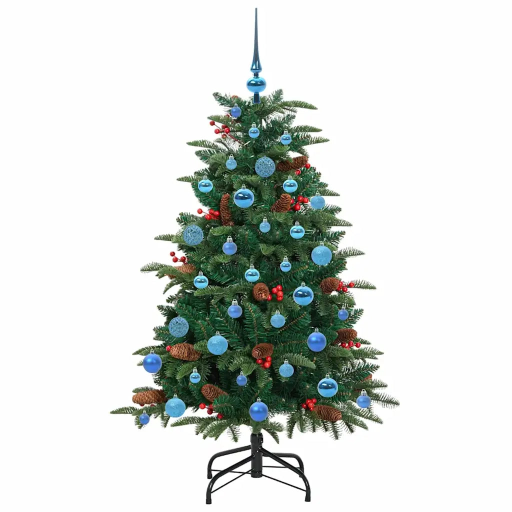 Albero di Natale artificiale con 150 LED Verde 150 cm 3395548