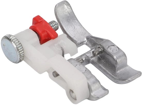 Piede Adattabile - Pedale Zoom - Macchina Zigzag - Piede Aperto - Guida Laminare - Piede in Acciaio Inossidabile/Plastica - Pedale per Macchina da Cucire