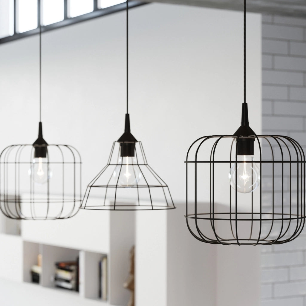 Lampada a sospensione ANATA nero