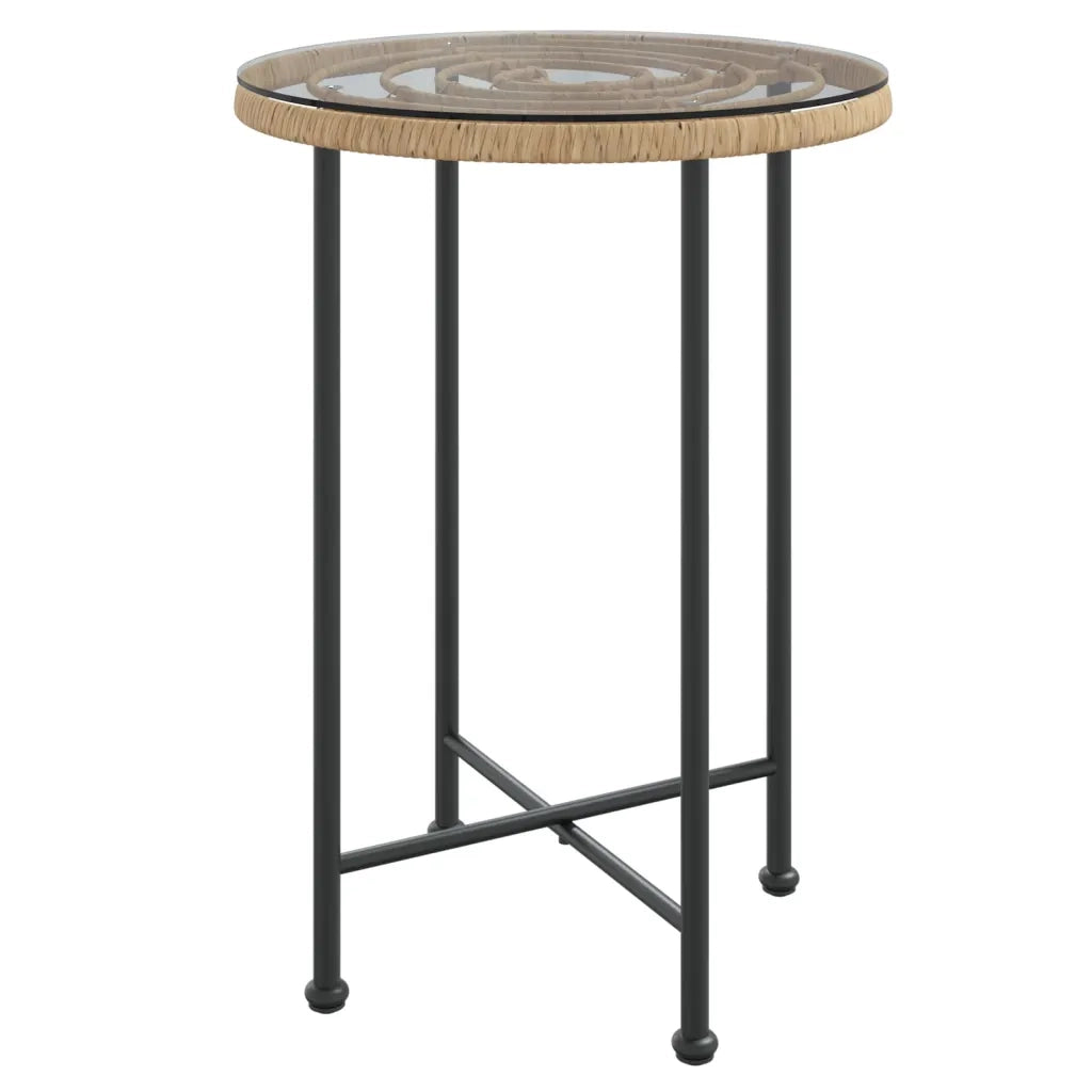 Set da Pranzo da Giardino 5 pz in Polyrattan 3157837