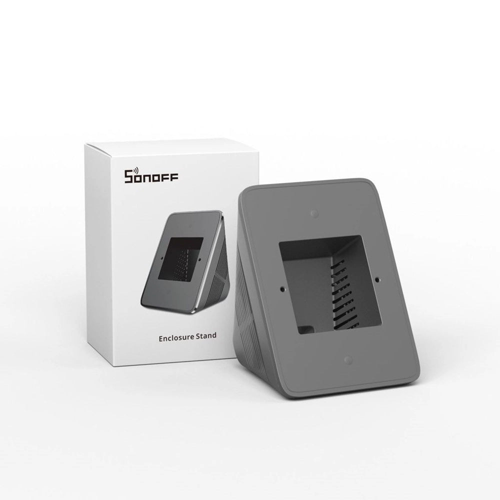 Trade Shop - Supporto Da Tavolo Adatto Per Nspanel E Nspanel Pro Sonoff Colore Grigio Standb -