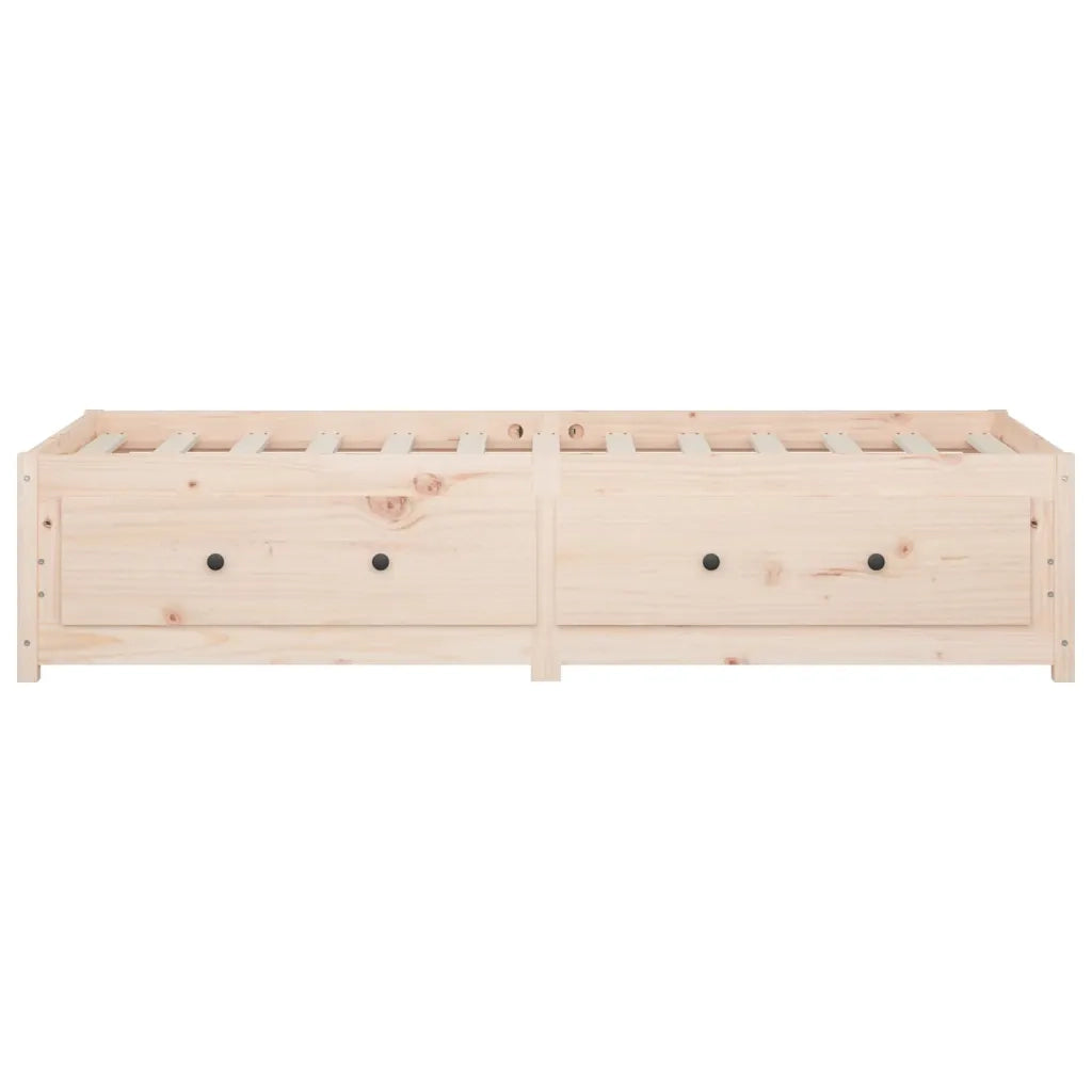 Dormeuse senza Materasso-Divano Letto-Struttura Letto 80x200 cm in Legno Massello di Pino 291595