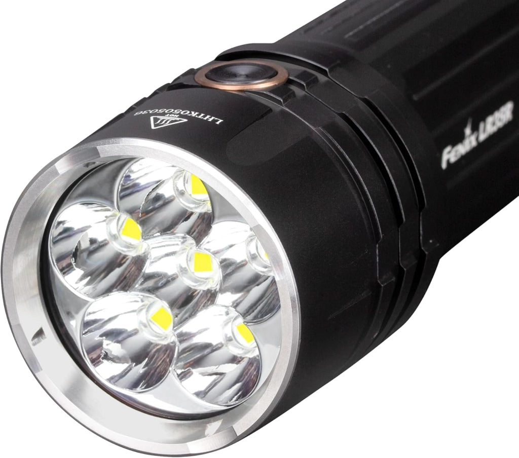 Torcia LED Fenix ricaricabile LR35 10000 Lumen 500 metri