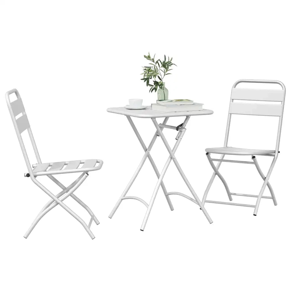 Set bistrot 3 pcs Bianco Acciaio 42002950