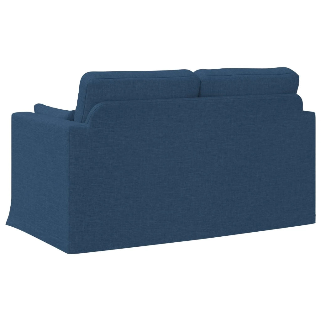 Divano Blu 139 x 78 x 80 cm Tessuto