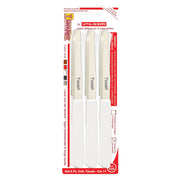 COLTELLI DA TAVOLA 'UTILISSIMI' lama mm 110 - manico bianco  - DE LUCA