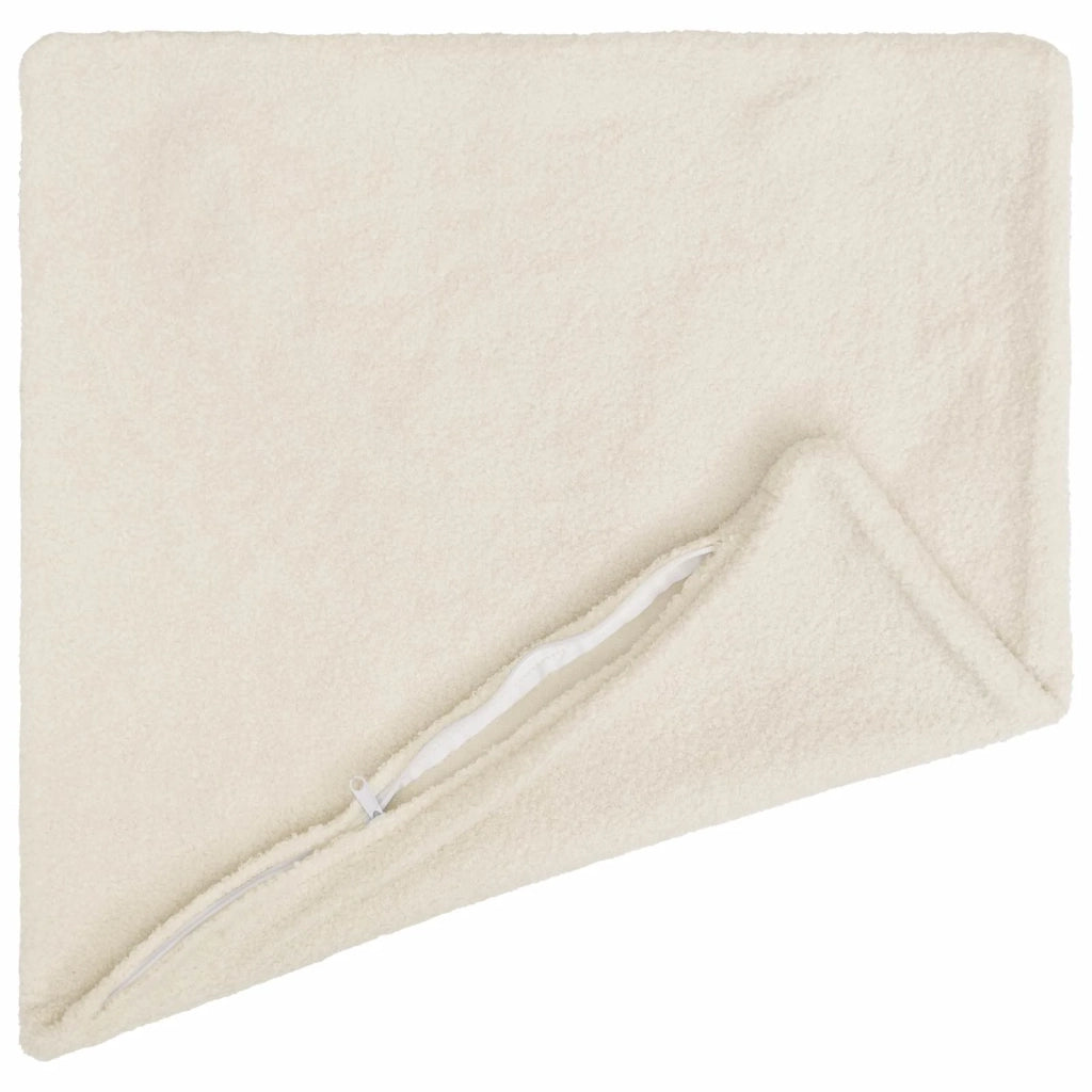 Federa 2 pcs HEERLEN Crema 80 x 80 cm Bouclé 913607