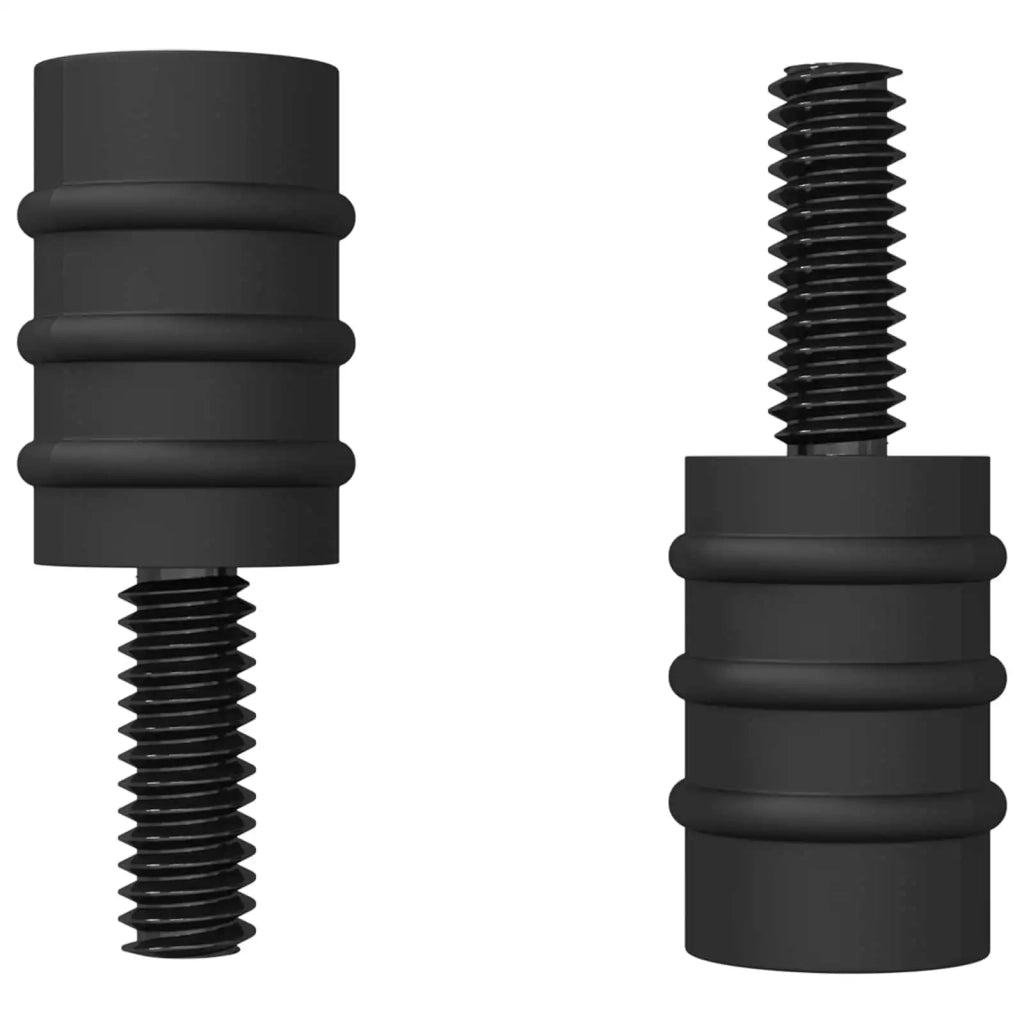Vite di Standoff 4865 pcs Nero M4 Gomma e Acciaio