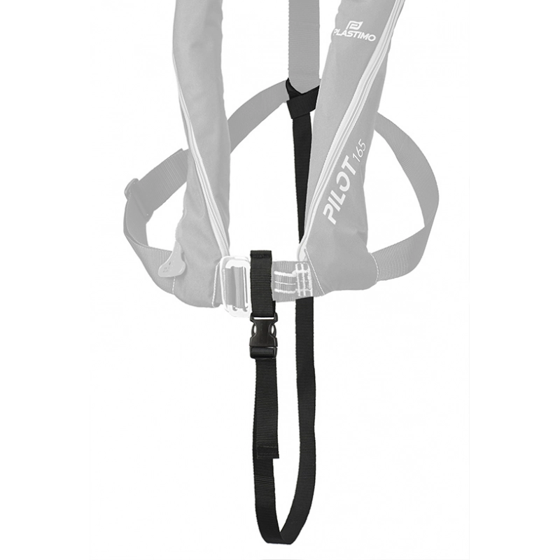 CINGHIA SOTTOGAMBA DOUBLE CRUTCH STRAP