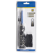 Trade Shop - Set Cacciavite Con 19 Punte Intercambiabili Con Punta Magnetica Accessori -