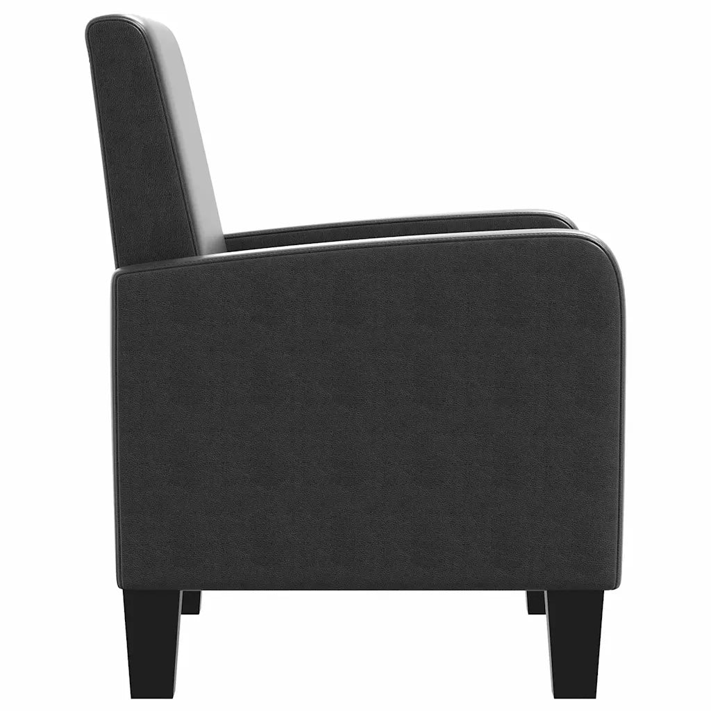 Poltrona Nera in Similpelle 241109
