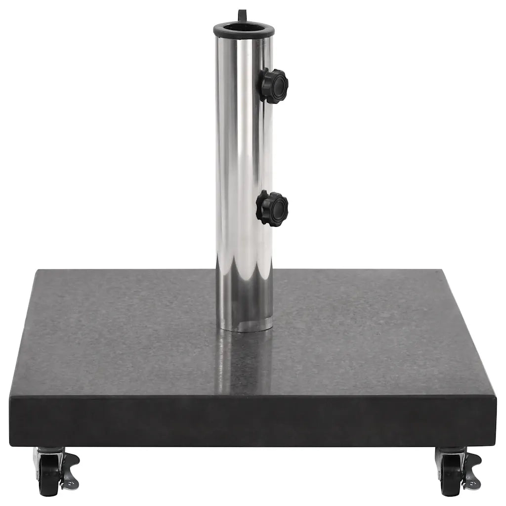 Base per Parasole in Granito 30 kg Quadrata Nera 48565