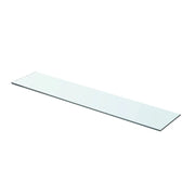 Pannello ripiano in vetro trasparente 70 x 15 cm 2702193/2