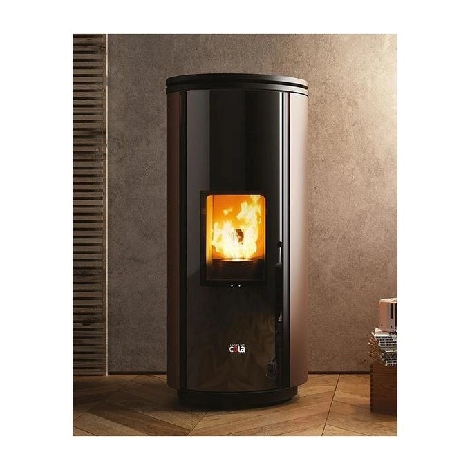 Cola Elegant Ermetica stufa Libera installazione Pellet Marrone