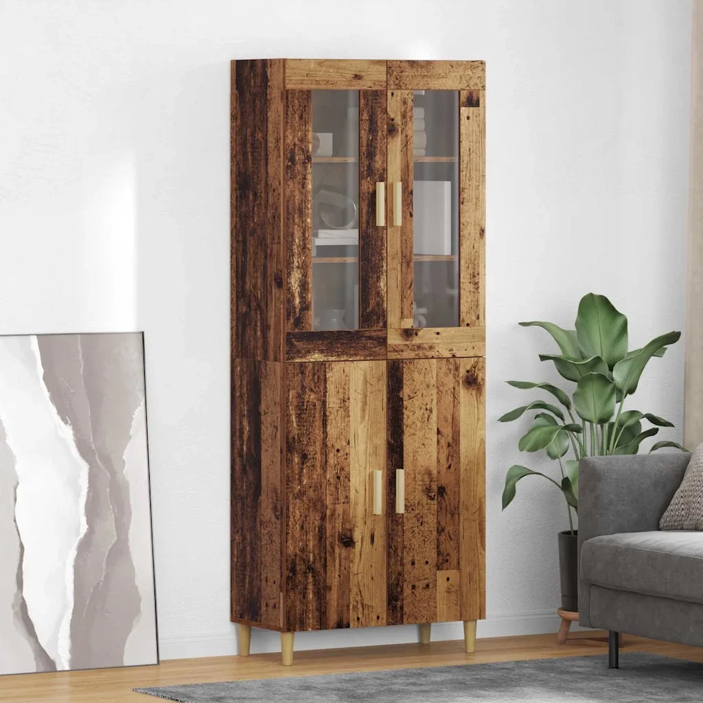 Credenza Legno vecchio 69,5 x 34 x 180 cm 3415747
