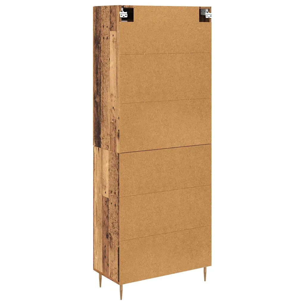 Credenza 2 pcs Legno vecchio Legno multistrato 3415820