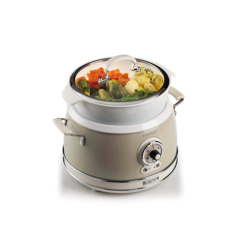 Cuociriso Elettrico con Bowl in Ceramica - 650W - 3,5L - Beige
