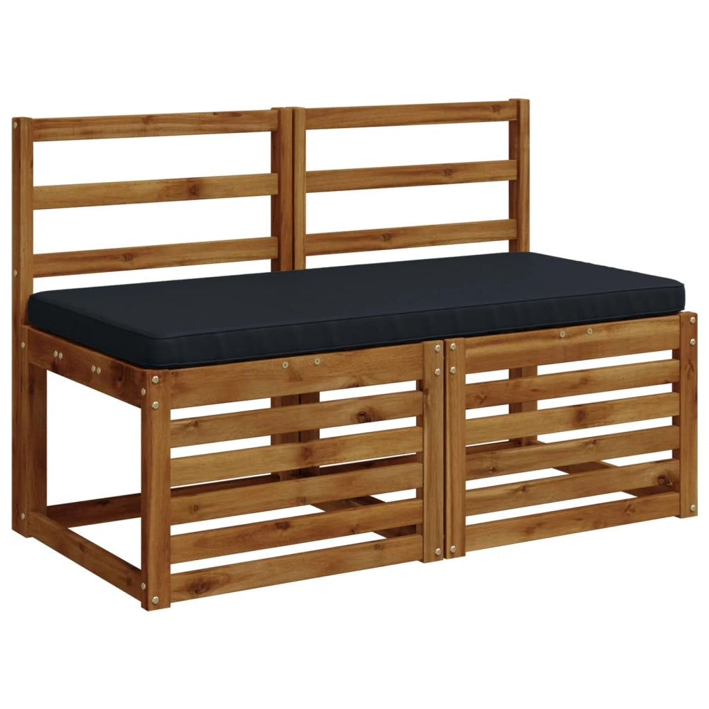 Cuscino per Panchina a 1 Pezzo VUGHT 100% Poliestere Blu Scuro 951760
