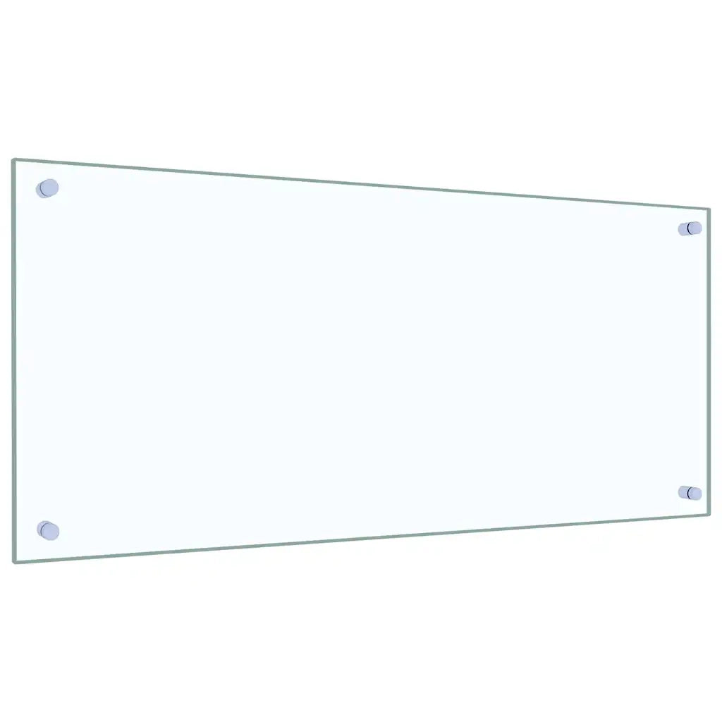 Schienale da cucina 2 pcs Trasparente 90 x 40 cm 3415428