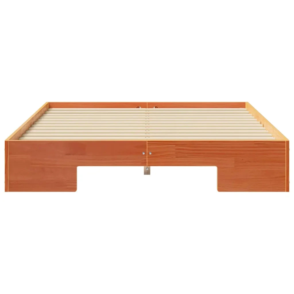 Struttura del letto-Giroletto Marrone 140 x 190 cm 719053