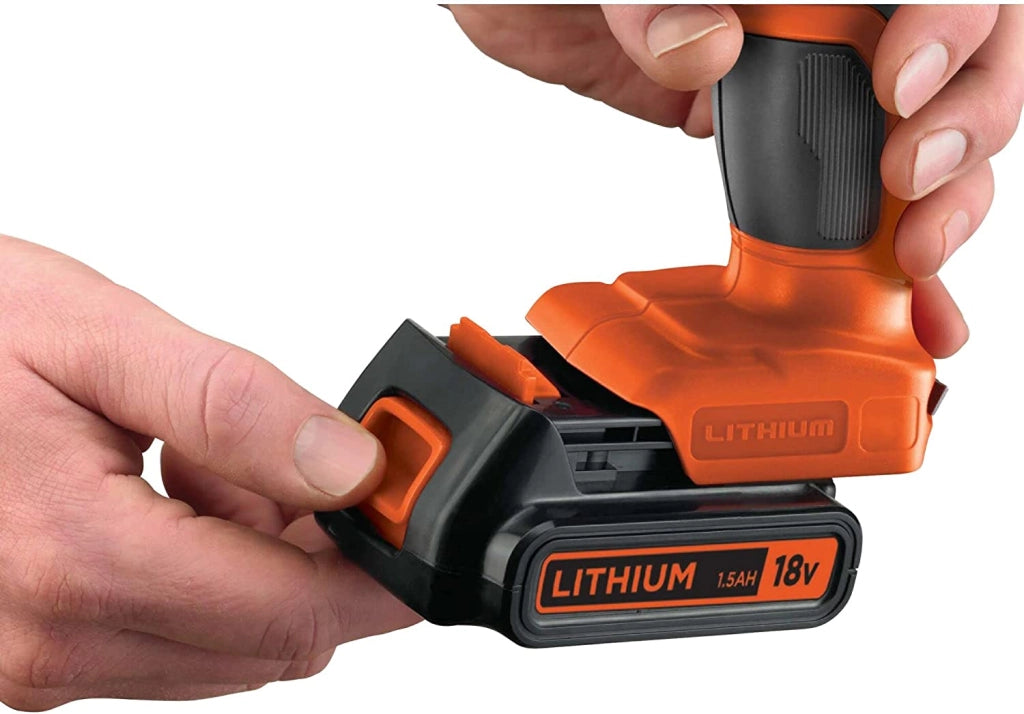 Batteria al Litio BLACK+DECKER BL1518-XJ 18V-1.5AH