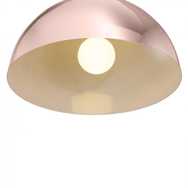 Lampadario MONROE 30 a sospensione rame 230V E27 42W