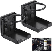 Supporto per bicchieri e bottiglie pieghevole - 2 pezzi Supporto per tazze e bottiglie per auto, furgone e camion