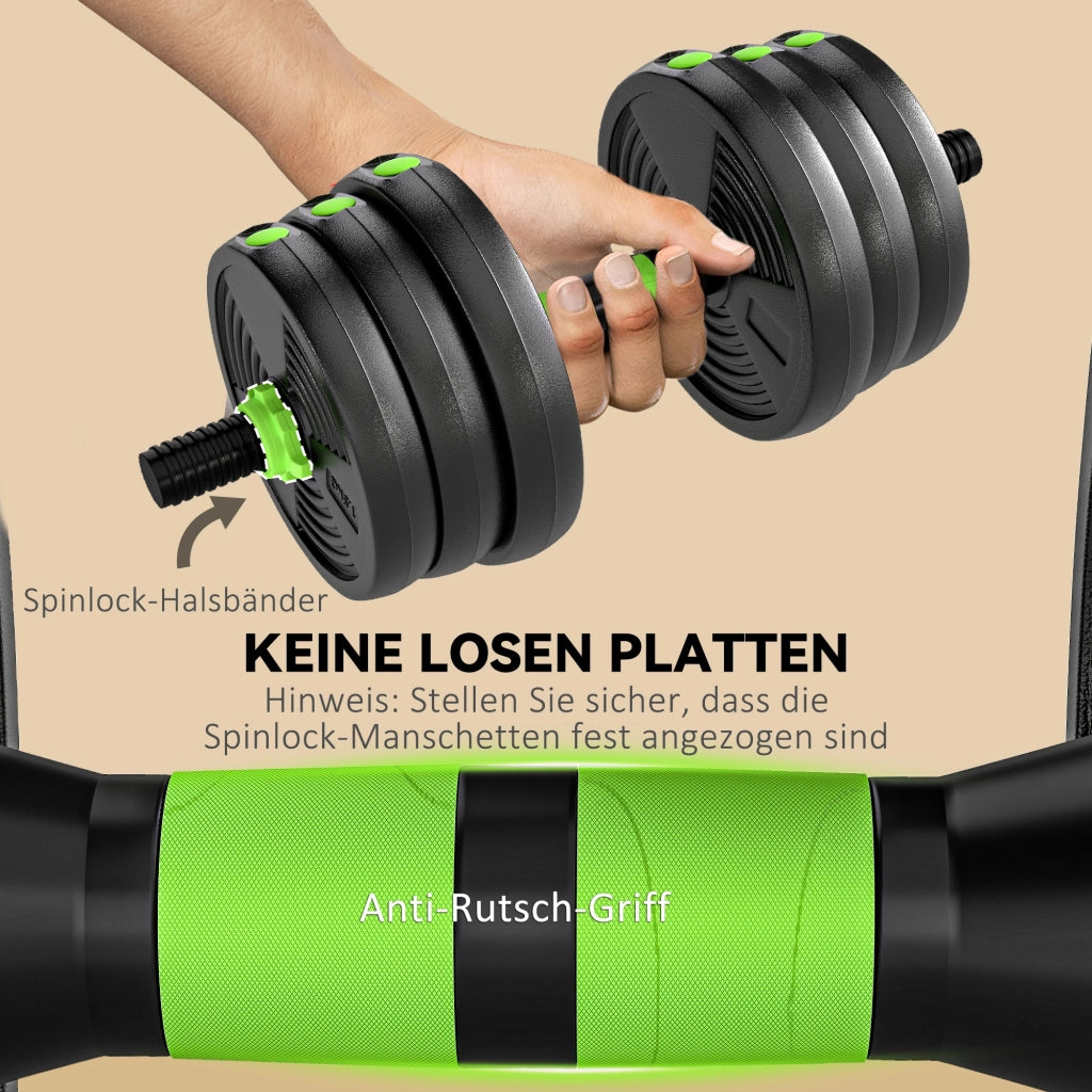Set di manubri regolabili 20 kg ¨C Minimal ¨C 20 kg