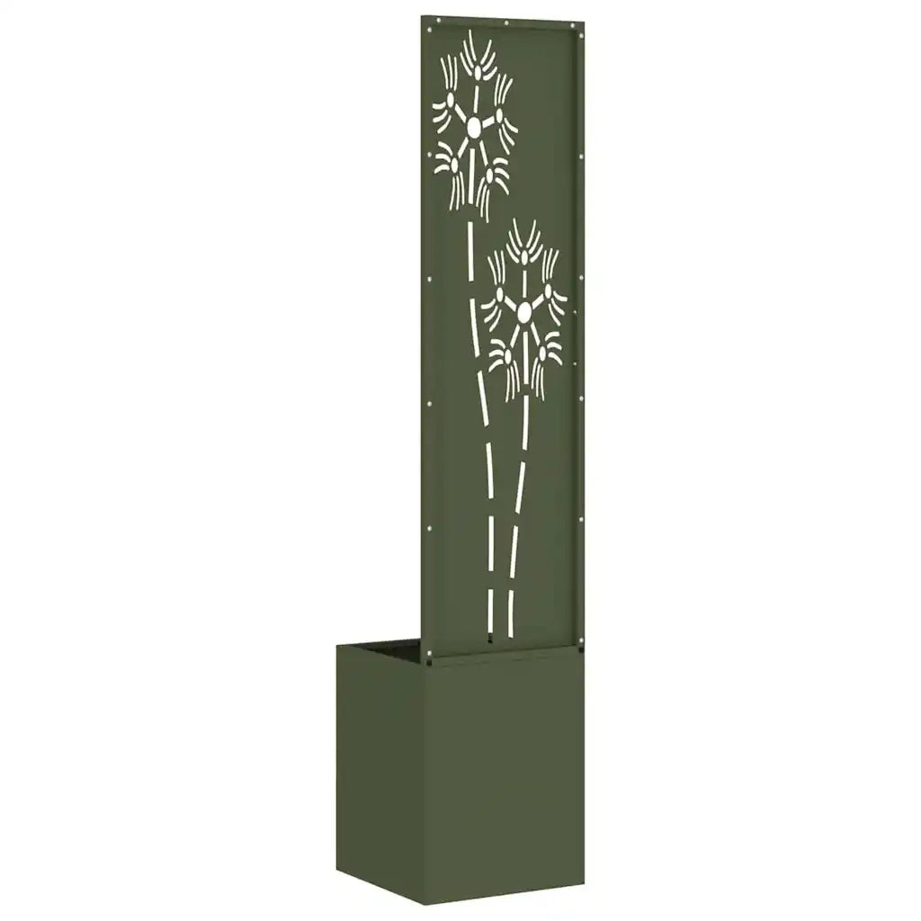 Schermo per privacy in giardino Oliver verde 32 x 150 cm 876367