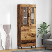 Credenza con cassetto 2 pcs Legno vecchio Legno multistrato 3415769