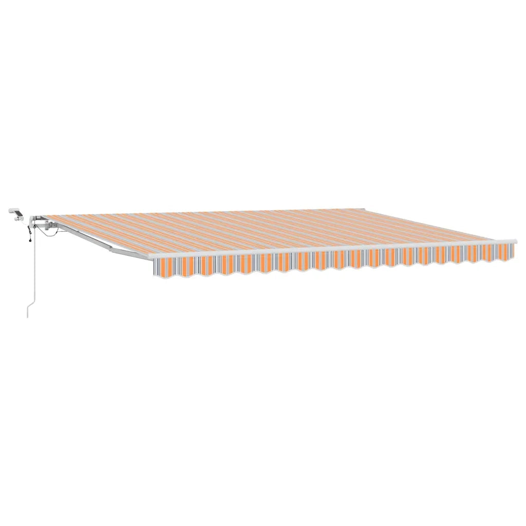 Tenda Retrattile Multicolore 450 × 300 cm Poliestere e Metallo 3330930