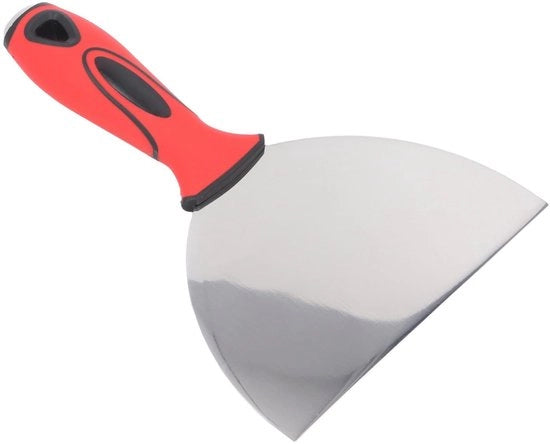 Set di Spatole per Placca 6 pezzi - Acciaio Inossidabile - Manico Ergonomico Antiscivolo - Liscio a Specchio - Duraturo e Flessibile - Spatola per Placca