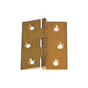 Cerniere fresate a mezzo collo ottone - 35 x 35 mm. - 2 pz.