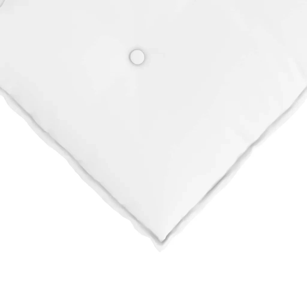 Cuscino per Schiena Bianco 100 x 19 x 50 cm Tessuto 42014755