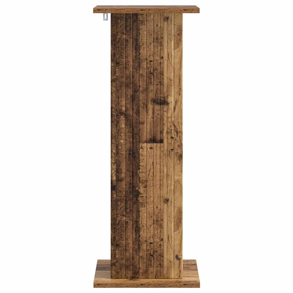 Supporto per piante | Sostegno per piante 2 pz Legno antico 30,5 x 30 x 80,5 cm